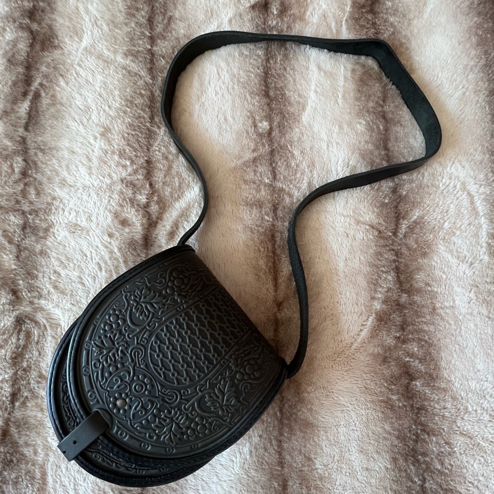 Ukrainian Handmade Leather Crossbody Bag